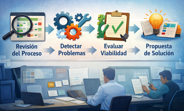Proceso inicial de automatización